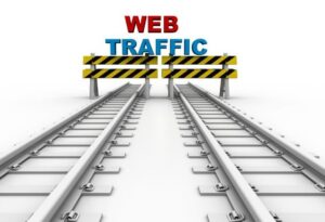 what is organic website traffic