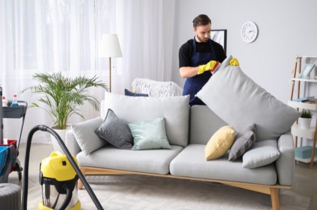 upholstery furniture cleaning service side hustle