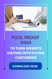 Turn your website traffic into paying customers